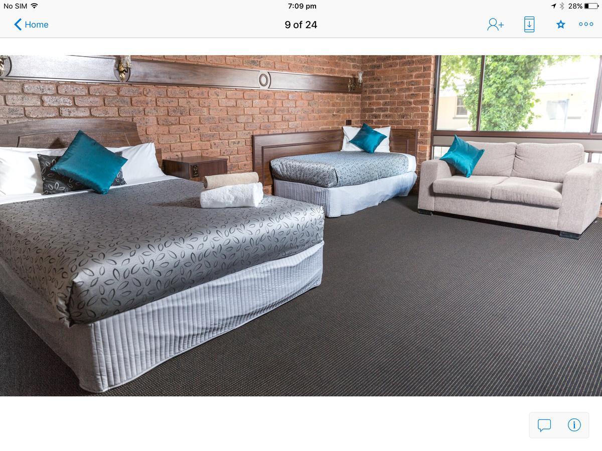 Albury Townhouse Motel Dış mekan fotoğraf