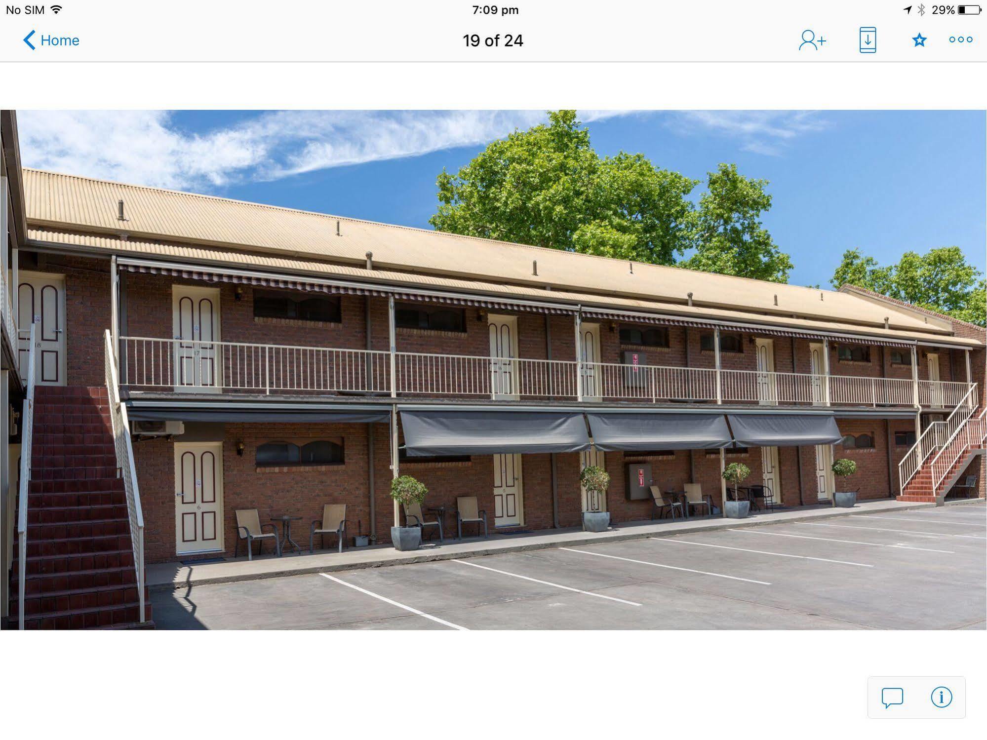 Albury Townhouse Motel Dış mekan fotoğraf