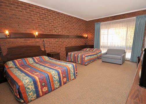 Albury Townhouse Motel Oda fotoğraf